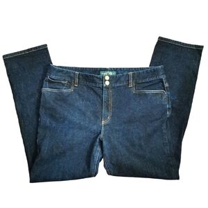 Lauren Jeans Co Slim Fit High Rise Jeans